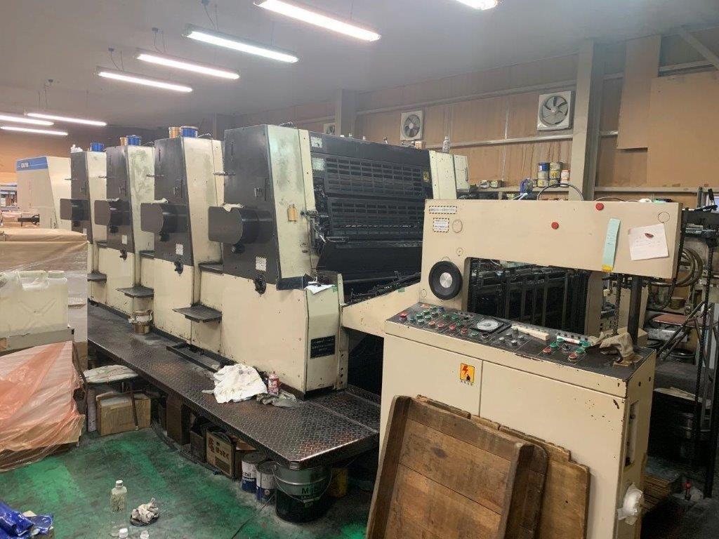 USED OFFSET PRINTING MACHINE FROM JAPAN